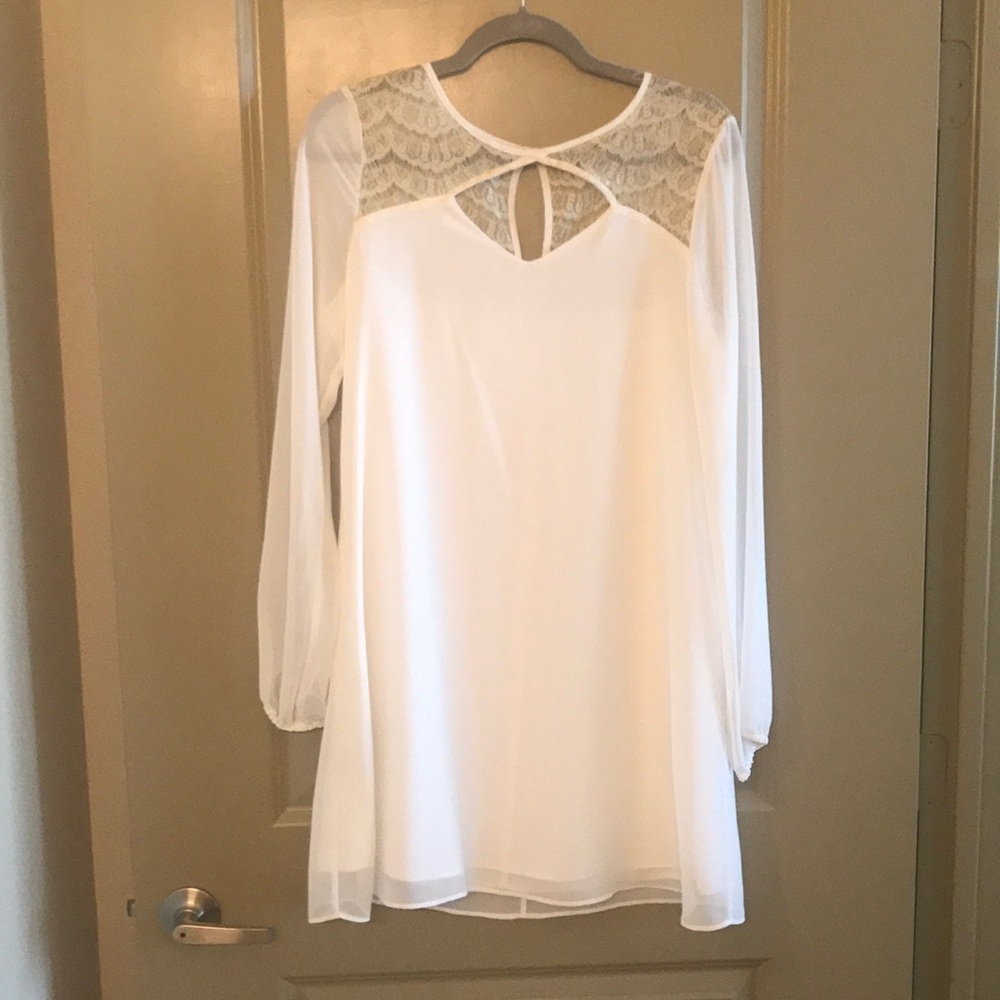 White dress